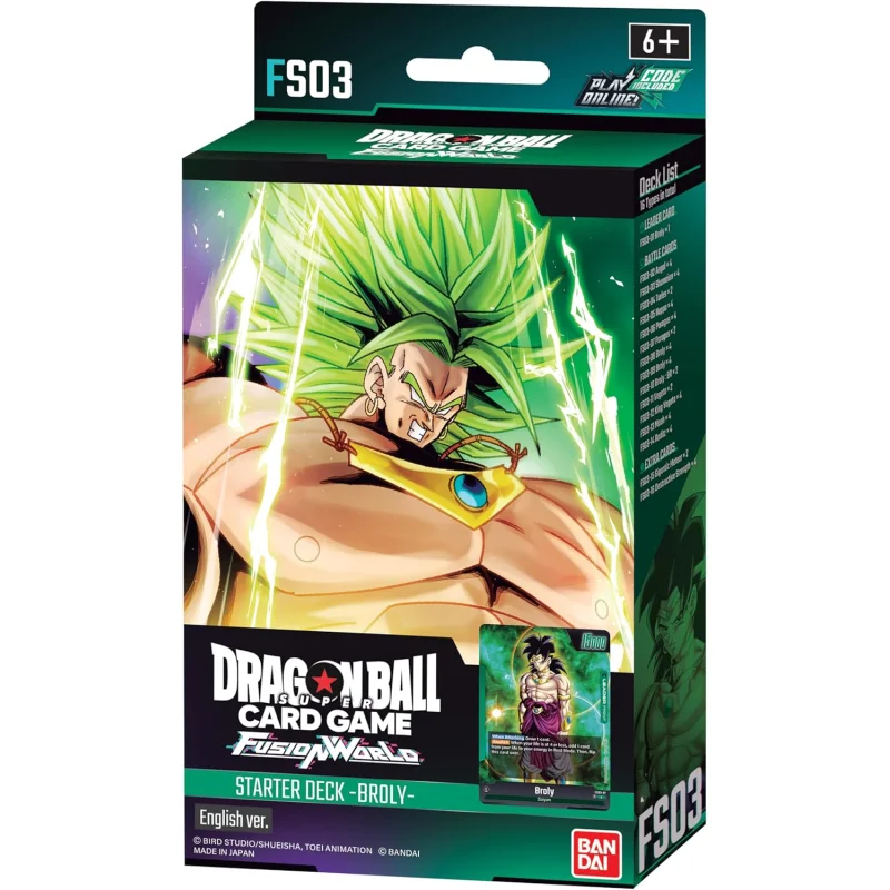 Dragon Ball Super TCG - Fusion World Starter Deck: Broly