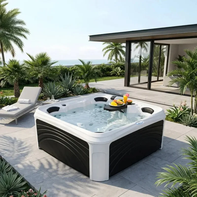 Dreammaker Cabana 2500L Sahara Diamond Spa with Coffee Panels