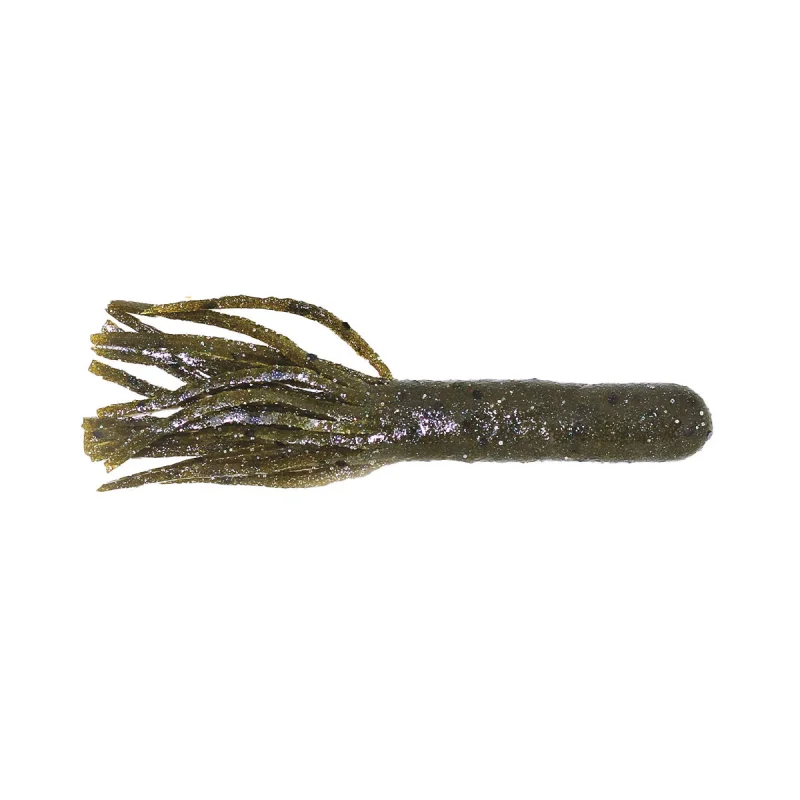 Dry Creek Baits 3.5" Tournament Tube (Green Pumpkin/Blue Flake)