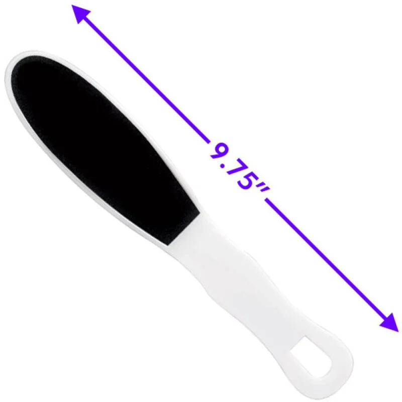 Dual Sided Pedicure Callus Remover - 100/180 Grit - 9.75" Long / Case of 75 Individually Wrapped Foot Files