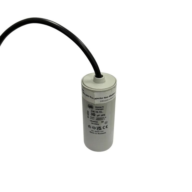 DUCATI 30UF Capacitor, Fly Lead