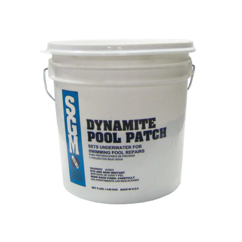 Dynamite Underwater Pool Patch Repair | SGM White 9 lbs | PLBPP49
