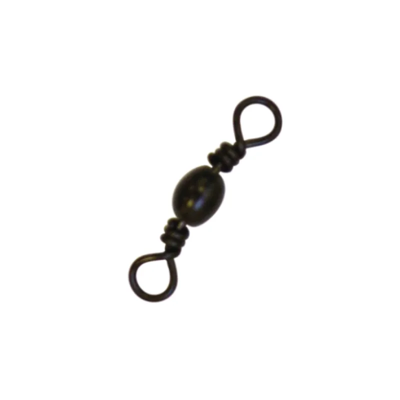 Eagle Claw Barrel Swivels 5 Pack (Black) Size 3