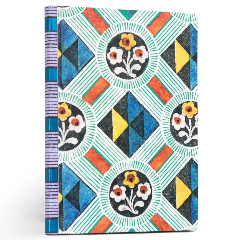 eeBoo Piece & Love Saxton's Gilded Journal - Colorful Hardcover Diary