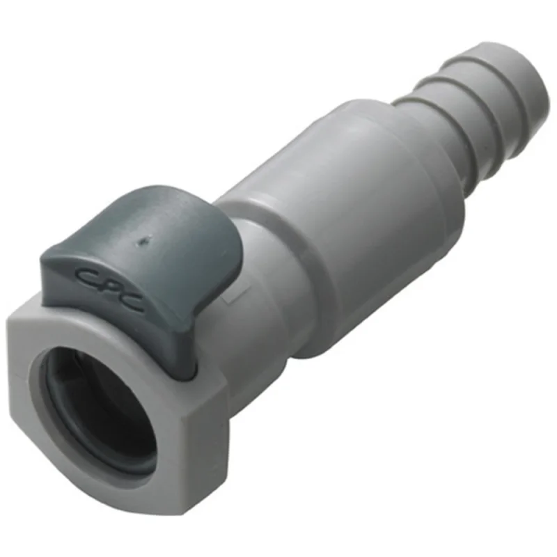EFCD17612 Valved Inline Coupling Body 3/8 ID Barb