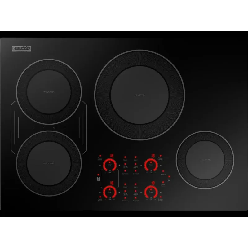 Empava Electric Induction Cooktop 30" Built-In 4 Burners 8700W 208/240V New