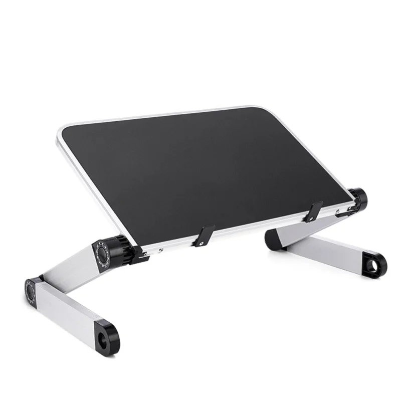 Ergonomic Laptop and Tablet Stand with 360-Degree Adjustability | Portable Solution for Comfort and Productivity Black