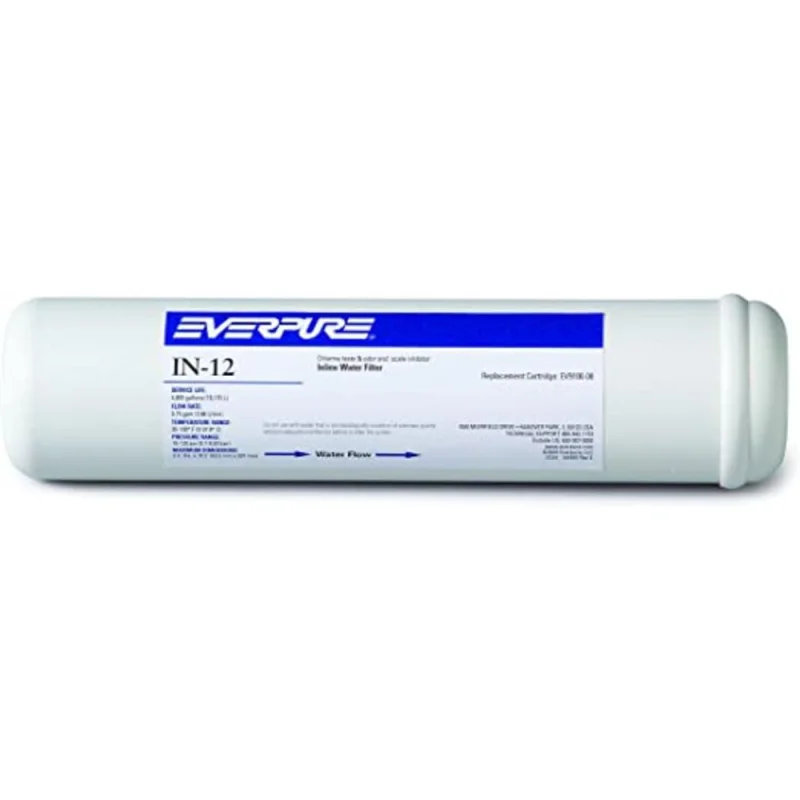 Everpure EV9100-07 Inline Filter IN-12 High Capacity GAC w/Scale Control