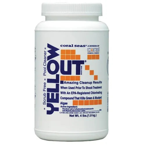 Coral Seas Yellow Out, 4 lb Bottle