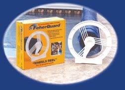 FeherGuard Reel Tube Set for 18' Above Ground Pools FG-L18 Anodized Finish