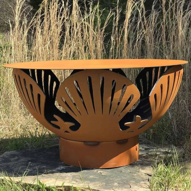 Fire Pit Art Steel Table Top Lid, 43" | Steel Top-43