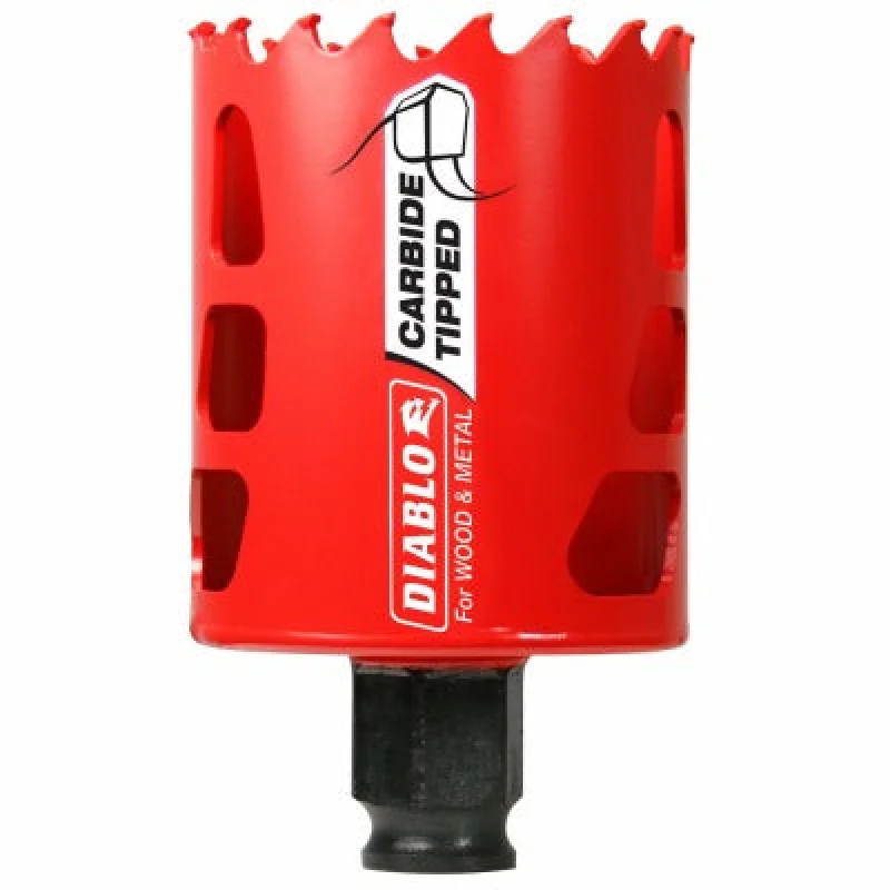 Freud DHS2125CT Carbide Tipped Hole Saw 2-1/8 Inches
