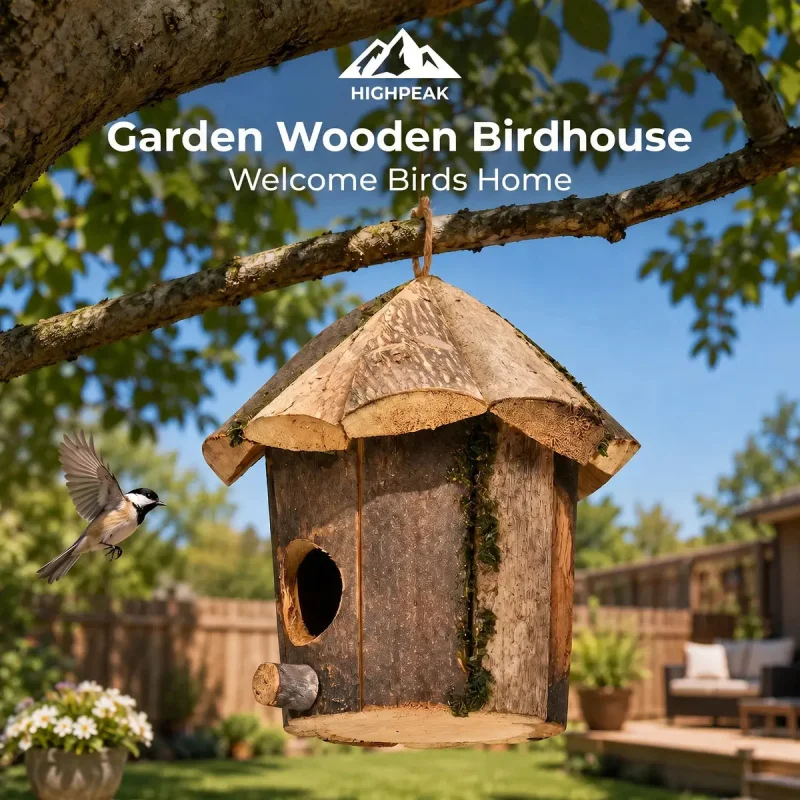 Garden Wooden Birdhouse