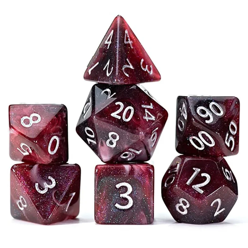 Gate Keeper Games Aether Dice: Plague - 7pc RPG Set