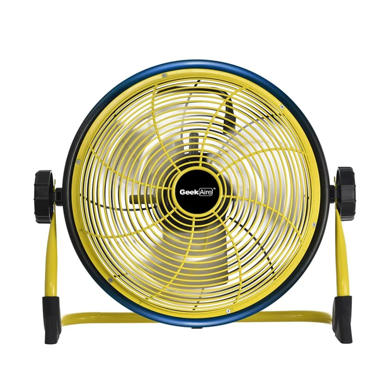 Geek Aire CF3 Outdoor Floor Fan 10 Inch Cordless Variable Speed Rechargeable