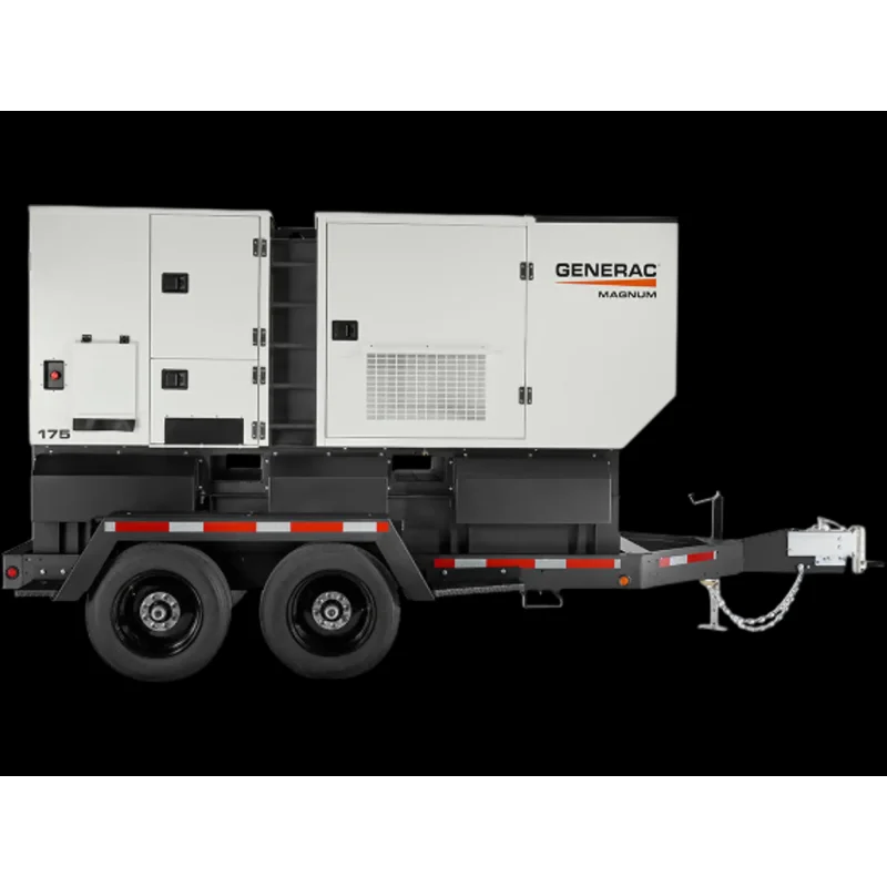 Generac Magnum Mobile Generator 175kVA 140kW Diesel John Deere Engine Towable MDG175DF4 New