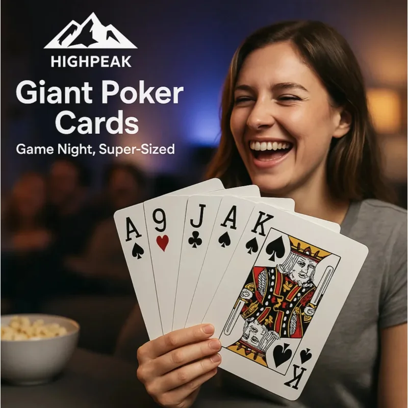 Giant Poker Cards