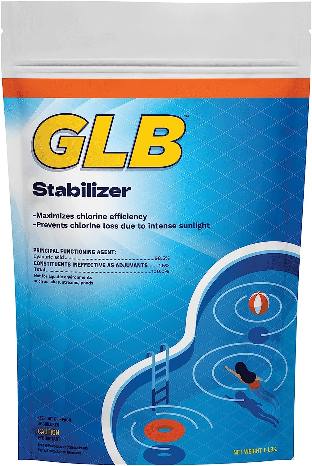 GLB Stabilizer | 8LB | Cyanuric Acid