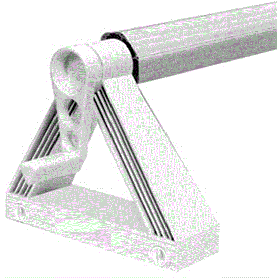 GLI 12' Cyclone Inground Solar Reel System with 3" Tube