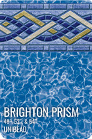 GLI Brighton Prism Above Ground Unibead Liner 15' Round 54" Wall", 05-0015RD-BPM-UB-54