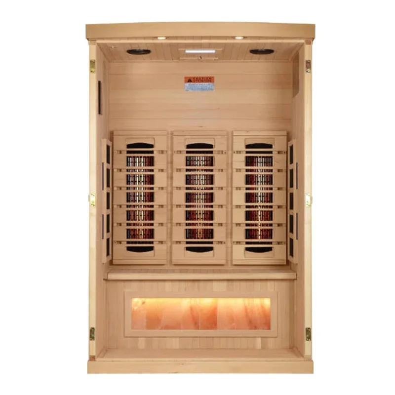 Golden Designs 2-Person Reserve Edition FS Himalayan Salt Bar (2025 Model) | Model: GDI-8020-03
