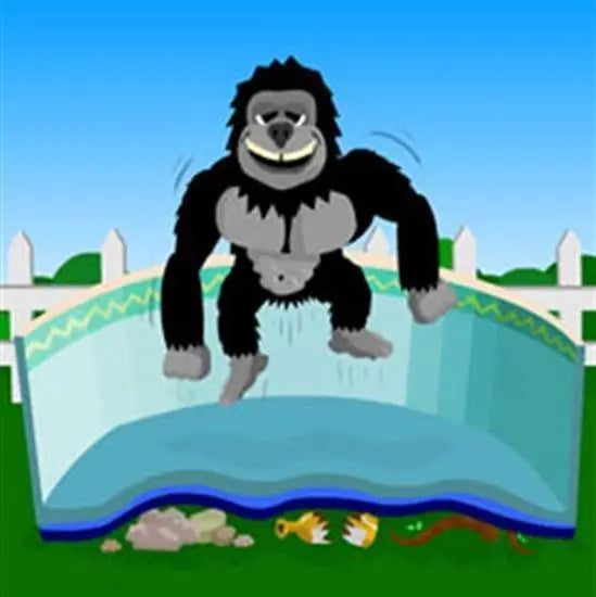 Blue Wave Gorilla 16’ x 24’ Rectangular Floor Padding - NL144