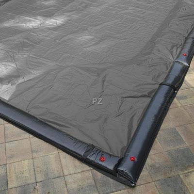 PoolTux 20'x40' Solid, Rectangle Winter Cover, 15 Year King Warranty