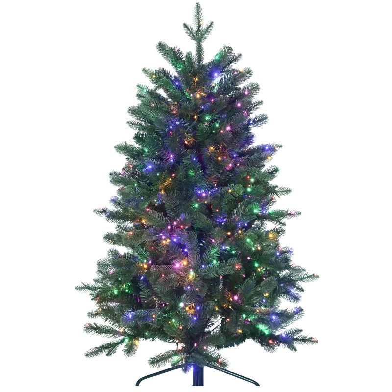 Grand Spruce Color-Changing Starry Light LED Artificial Christmas Tree