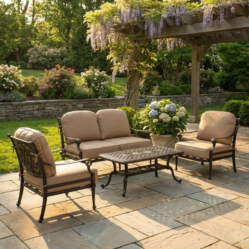 Grand Terrace 4 Piece Loveseat Collection