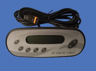 Great Lakes Control Panel 7 Button 2 Pumps Overlay 51004100