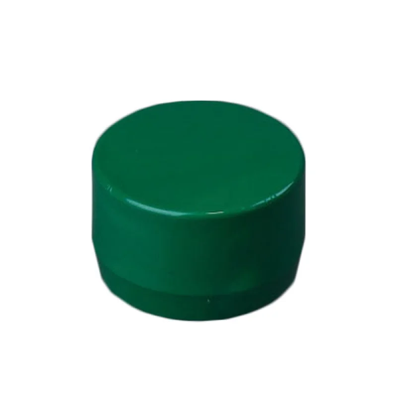Green 1-1/4" Furniture Fitting End Cap (FF-CP-012-GREEN)