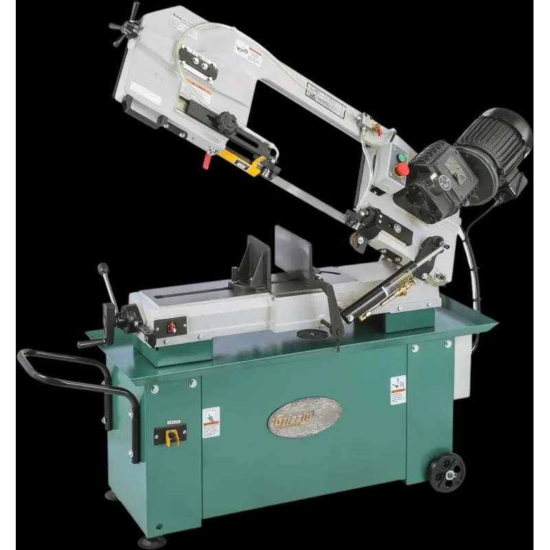 Grizzly G9743 Horizontal Metal Bandsaw 7" x 12" 1-1/2 HP Metal Cutting New