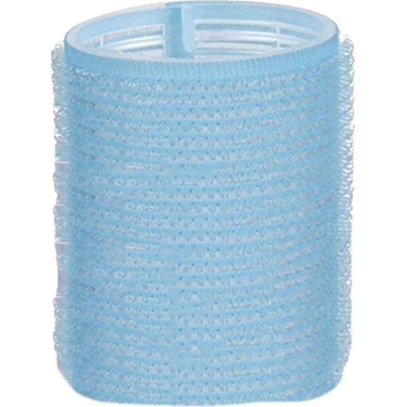 Hair Ware Big Volume Self-Grip Rollers - Large Aqua 2-1/4" / 2 Pack