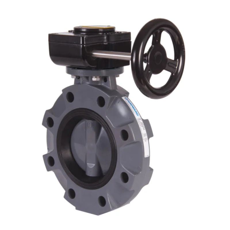 Hayward 12" Butterfly Valve Gear Operated, BYV11120A0EG000