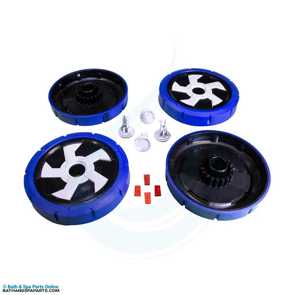 Hayward AquaVac 500 Wheel Rim & Tire 4 Pack (RCX341113BKBL)