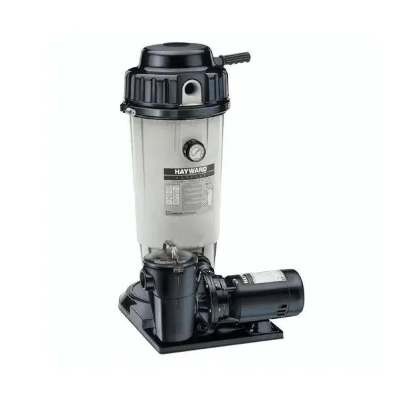 Hayward Swimpro 1.5HP EC50 Diatomaceous Earth System W/ Tank, Base, Fittings, & Hoses