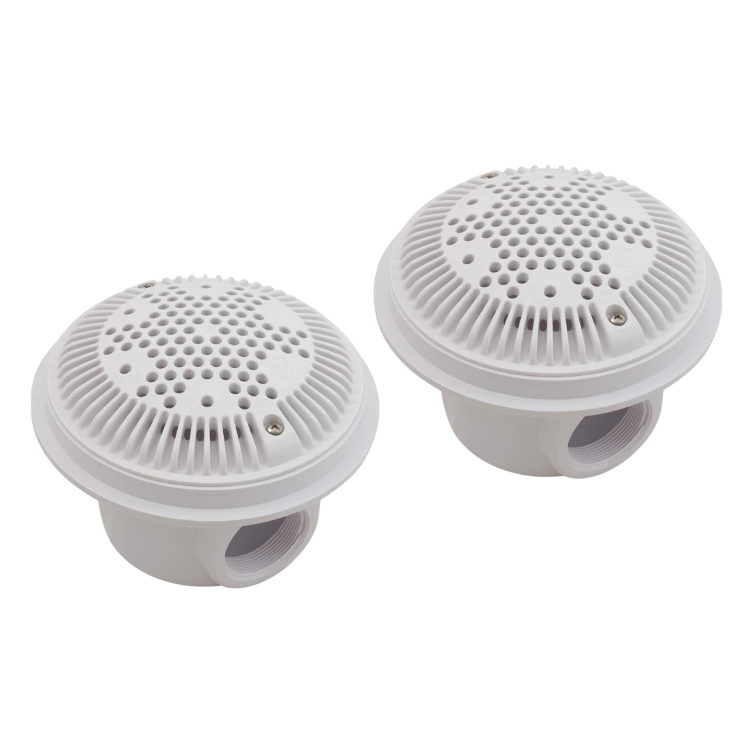 Hayward 8" Round Dual Suction Main Drain Kit