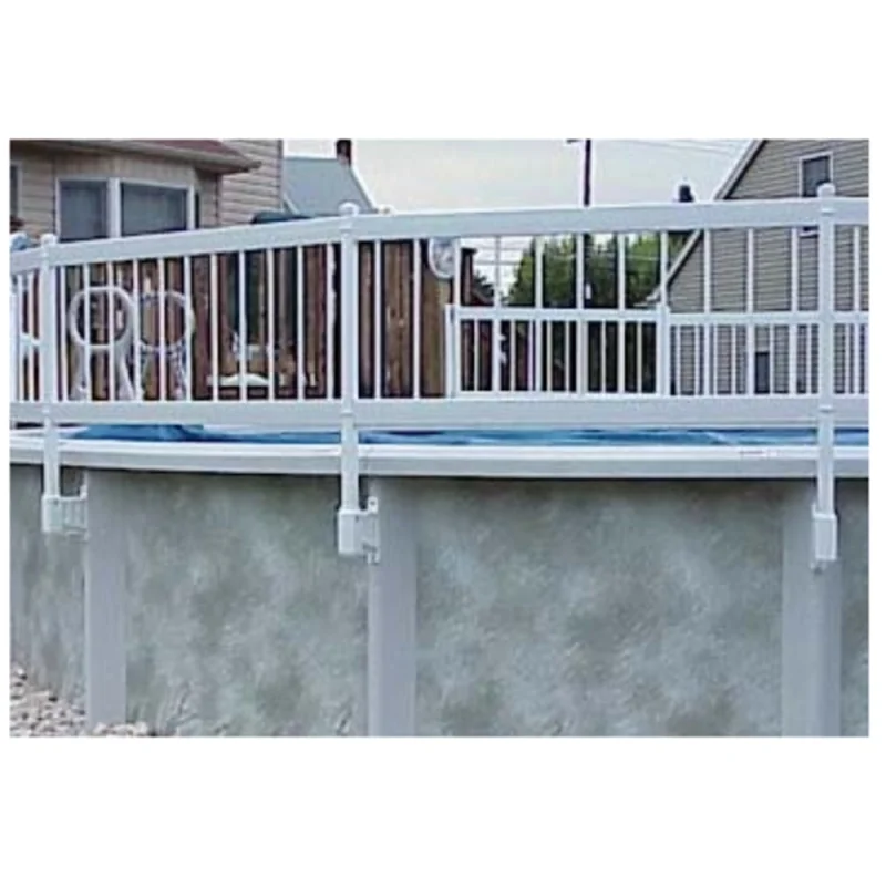 Heavy Duty All Weather Pool Safety Fence for Backyards and Outdoor Pools | VWC | VWCC24P2T | Taupe | 24 Ft