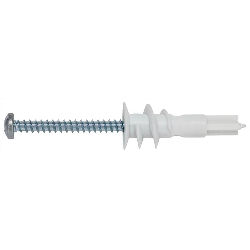 HILLMAN .138 in. D X 1.3 in. L Nylon Pan Head Drywall Anchor 20 pc