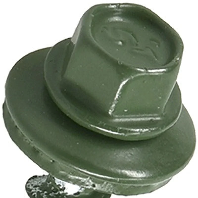 Hillman Fasteners 117903 Roofing Screw 10x1 Evergreen 5-pack