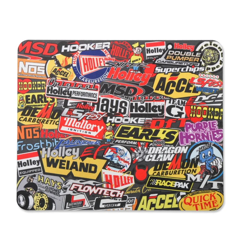 Holley Sticker Bomb Mouse Pad