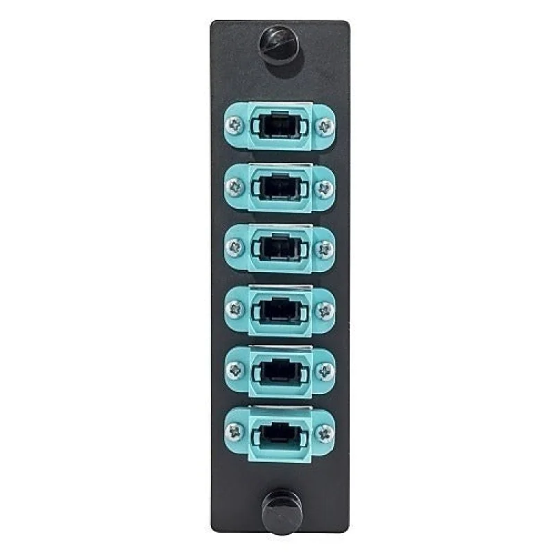 Hubbell Premise Wiring FSPMTPH4AQ6 Fiber Adapter Panel