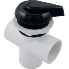 Hydro Air Diverter Valve, Hydro-Air/BWG Hydroflow, 2″s, 2 Port, Black | 11-4000BLK
