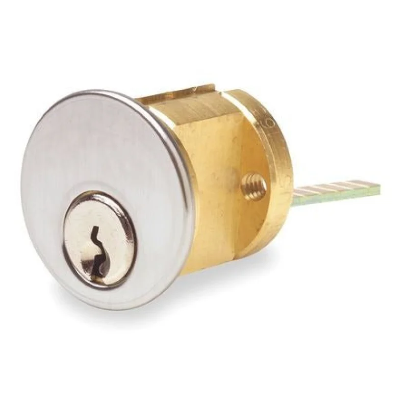 Ilco 7075KS1026D 5 Pin Rim Cylinder Kwikset Keyway Satin Chrome