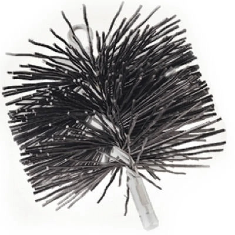 Imperial BR0181 Round Poly Chimney Brush 6 Inches