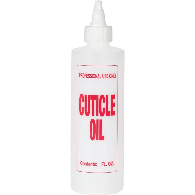 Imprinted Twist Top Bottle by Soft 'N Style - Cuticle Oil, 4 oz. - Imprinted Bottle Has a Twist Top and Is Conveniently Pre-Labeled For Easy Identification