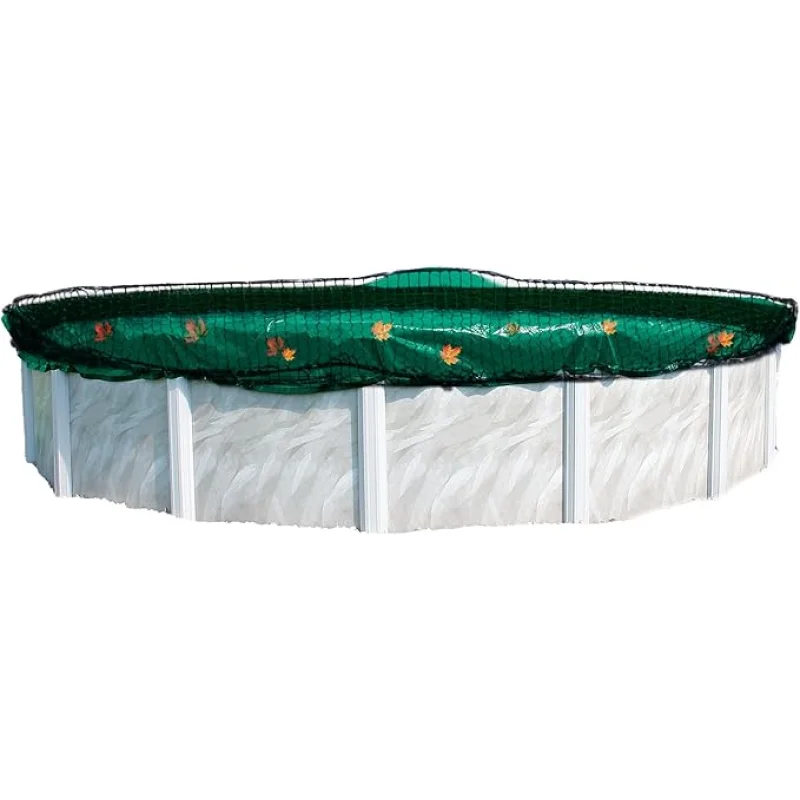 In The Swim 24' Round Leaf Net Cover for Above Ground Swimming Pools - Removes Leaves, Sticks, and Small Debris from Your Winter Cover