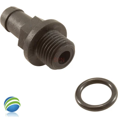 Intertek & LX Pump Wetend Barbed Adapter, New Style, 3/8″b x 1/4″