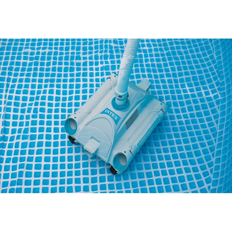 Intex Krystal Clear Saltwater System Sand Filter Pump & Automatic Vacuum Set