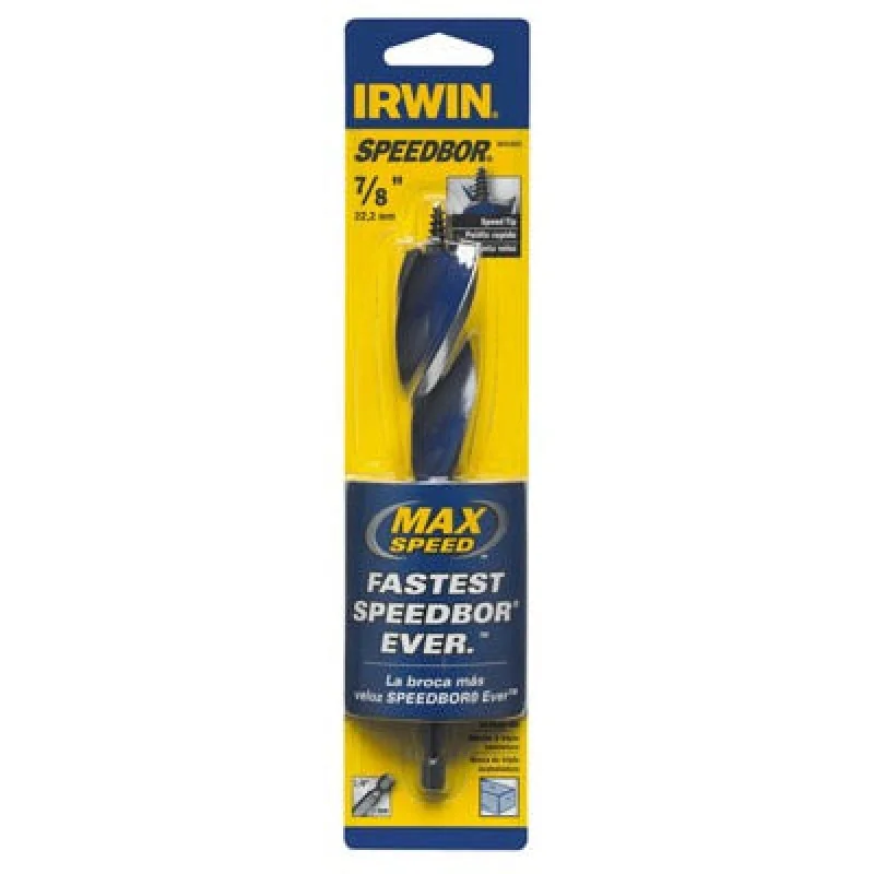 Irwin 3041005 Speedbor Max Spade Drill Bit 7/8x6 in 3 Pack